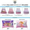 image:imageFranco Kids Bedding Super Soft Comforter and Sheet Set 4 Piece Twin Size BatmanPaw Patrol Girls