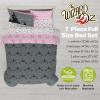 image:imageFranco Kids Bedding Super Soft Comforter and Sheet Set 4 Piece Twin Size BatmanPink  Green  the Wizard of Oz