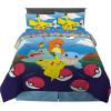 image:imageFranco Kids Bedding Super Soft Comforter and Sheet Set 4 Piece Twin Size BatmanPokemon
