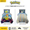image:imageFranco Kids Bedding Super Soft Comforter and Sheet Set 4 Piece Twin Size BatmanPokemon