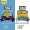 image:imageFranco Kids Bedding Super Soft Comforter and Sheet Set 4 Piece Twin Size BatmanPokemon