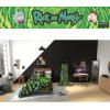image:imageFranco Kids Bedding Super Soft Comforter and Sheet Set 4 Piece Twin Size BatmanRick  Morty