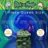 image:imageFranco Kids Bedding Super Soft Comforter and Sheet Set 4 Piece Twin Size BatmanRick  Morty