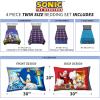 image:imageFranco Kids Bedding Super Soft Comforter and Sheet Set 4 Piece Twin Size BatmanSonic the Hedgehog  on the Move