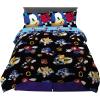 image:imageFranco Kids Bedding Super Soft Comforter and Sheet Set 4 Piece Twin Size BatmanSonic the Hedgehog
