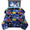 image:imageFranco Kids Bedding Super Soft Comforter and Sheet Set 4 Piece Twin Size BatmanSonic the Hedgehog