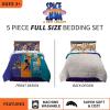 image:imageFranco Kids Bedding Super Soft Comforter and Sheet Set 4 Piece Twin Size BatmanSpace Jam 2 a New Legacy