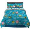 image:imageFranco Kids Bedding Super Soft Comforter and Sheet Set 4 Piece Twin Size BatmanSpongebob