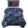 image:imageFranco Kids Bedding Super Soft Comforter and Sheet Set 4 Piece Twin Size BatmanTransformers  Robot Moves