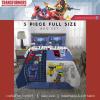 image:imageFranco Kids Bedding Super Soft Comforter and Sheet Set 4 Piece Twin Size BatmanTransformers  Universe Battle