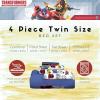 image:imageFranco Kids Bedding Super Soft Comforter and Sheet Set 4 Piece Twin Size BatmanTransformers  Universe Battle