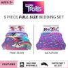 image:imageFranco Kids Bedding Super Soft Comforter and Sheet Set 4 Piece Twin Size BatmanTrolls World Tour