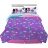 image:imageFranco Kids Bedding Super Soft Comforter and Sheet Set 4 Piece Twin Size BatmanTrolls World Tour