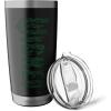 image:imageWicked For Good Enchanted Forest Logo Stainless Steel Insulated TumblerBlack