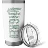 image:imageWicked For Good Enchanted Forest Logo Stainless Steel Insulated TumblerWhite
