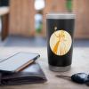 image:imageWicked For Good Glinda Gold Silhouette Front And Back Stainless Steel Insulated TumblerBlack