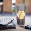 image:imageWicked For Good Glinda Gold Silhouette Front And Back Stainless Steel Insulated TumblerBrushed Steel