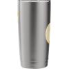 image:imageWicked For Good Glinda Gold Silhouette Front And Back Stainless Steel Insulated TumblerBrushed Steel