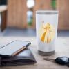 image:imageWicked For Good Glinda Gold Silhouette Front And Back Stainless Steel Insulated TumblerWhite