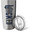 image:imageWicked For Good Ozian Pattern Logo Stainless Steel Insulated TumblerBrushed Steel