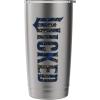 image:imageWicked For Good Ozian Pattern Logo Stainless Steel Insulated TumblerBrushed Steel