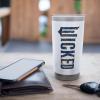 image:imageWicked For Good Ozian Pattern Logo Stainless Steel Insulated TumblerWhite