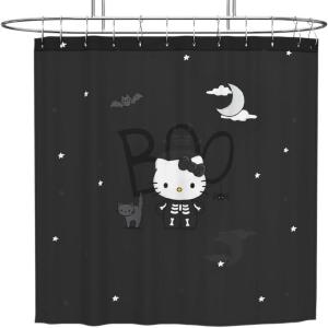 image:imageCare Bears Premium PEVA Shower Curtain Lightweight Waterproof Plastic Standard Size Bathroom Curtain 100 Officially Licensed Product by FrancoHello Kitty Skeleton