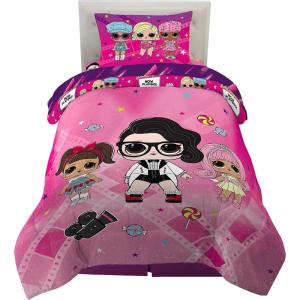 image:imageFranco Kids Bedding Super Soft Comforter and Sheet Set 4 Piece Twin Size BatmanLol Surprise