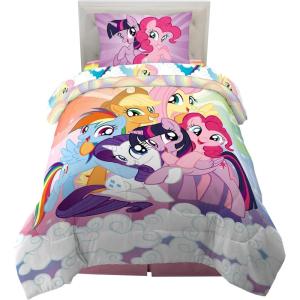 image:imageFranco Kids Bedding Super Soft Comforter and Sheet Set 4 Piece Twin Size BatmanMy Little Pony
