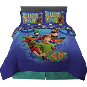 image:imageFranco Kids Bedding Super Soft Comforter and Sheet Set 4 Piece Twin Size BatmanScooby Doo