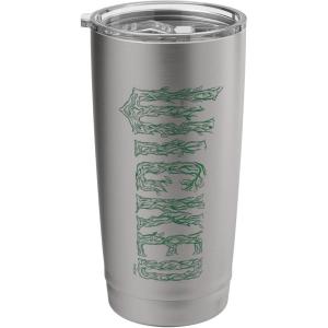 image:imageWicked For Good Enchanted Forest Logo Stainless Steel Insulated TumblerBrushed Steel