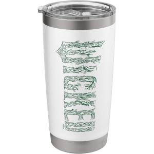 image:imageWicked For Good Enchanted Forest Logo Stainless Steel Insulated TumblerWhite