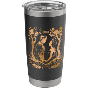 image:imageWicked For Good Glinda amp Fiyero To Wed Stainless Steel Insulated TumblerBlack