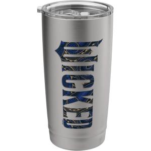 image:imageWicked For Good Ozian Pattern Logo Stainless Steel Insulated TumblerBrushed Steel