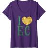 image:imageWomens Wicked I Heart Emerald City VNeck TShirtPurple