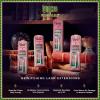 image:imageWICKED X FALSCARA False Eyelashes Fantastical Fashions 8mm10mm Natural Volume Green Glitter Lash Extension Kit Includes Mini BOND NET WT 45 G 015 Oz Mini Applicator amp 10 Lash ClustersMunchkinland