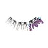 image:imageWICKED X FALSCARA False Eyelashes Fantastical Fashions 8mm10mm Natural Volume Green Glitter Lash Extension Kit Includes Mini BOND NET WT 45 G 015 Oz Mini Applicator amp 10 Lash ClustersMunchkinland