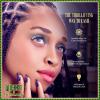 image:imageWICKED X FALSCARA False Eyelashes Fantastical Fashions 8mm10mm Natural Volume Green Glitter Lash Extension Kit Includes Mini BOND NET WT 45 G 015 Oz Mini Applicator amp 10 Lash ClustersMunchkinland
