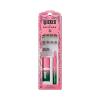 image:imageWICKED X FALSCARA False Eyelashes Fantastical Fashions 8mm10mm Natural Volume Green Glitter Lash Extension Kit Includes Mini BOND NET WT 45 G 015 Oz Mini Applicator amp 10 Lash ClustersDarlingest