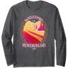 image:imageWicked Welcome to Munchkinland Tulips Long Sleeve TShirtDark Heather Grey