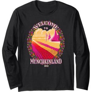 image:imageWicked Welcome to Munchkinland Tulips Long Sleeve TShirtBlack