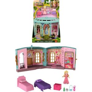 image:imageMattel Universal Pictures Wicked So Popular Dorm Small Doll Playset with 3 Play Spaces amp 9 Accessories Inspired by The Movie