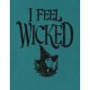 image:imageWicked Girls Cropped Boxy Drop Shoulder TShirt Toddler to Adult Sizes 2T  2XLDark Teal Green