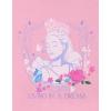 image:imageWicked Girls Cropped Boxy Drop Shoulder TShirt Toddler to Adult Sizes 2T  2XLPink Rhinestone Sleeves  Glinda
