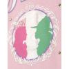 image:imageWicked Girls Fleece Drop Shoulder Pullover Hoodie Toddler to Adult Sizes 2T  2XLPink