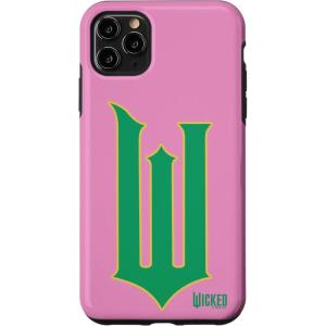 image:imageWicked Movie W Logo Green Goes Good with Pink Case for iPhone 17iPhone 11 Pro Max
