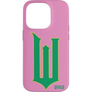 image:imageWicked Movie W Logo Green Goes Good with Pink Case for iPhone 17iPhone 14 Pro