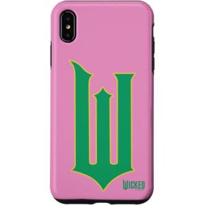 image:imageWicked Movie W Logo Green Goes Good with Pink Case for iPhone 17iPhone XS Max