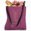 image:imageWicked Movie Logo Glinda Pink And Gold Wand Tote Bag