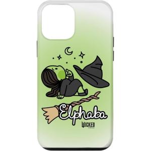 image:imageWicked Logo Elphaba Daydreaming Playful Cartoon Style Case for iPhone 17iPhone 12 mini
